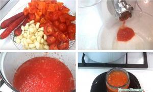 Помидоры с чесноком внутри на зиму Как закрывать фаршированные помидоры на зиму